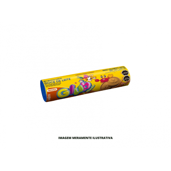 BISCOITO RECHEADO DOCE LEITE GLUB SAGRA 1X30X100G